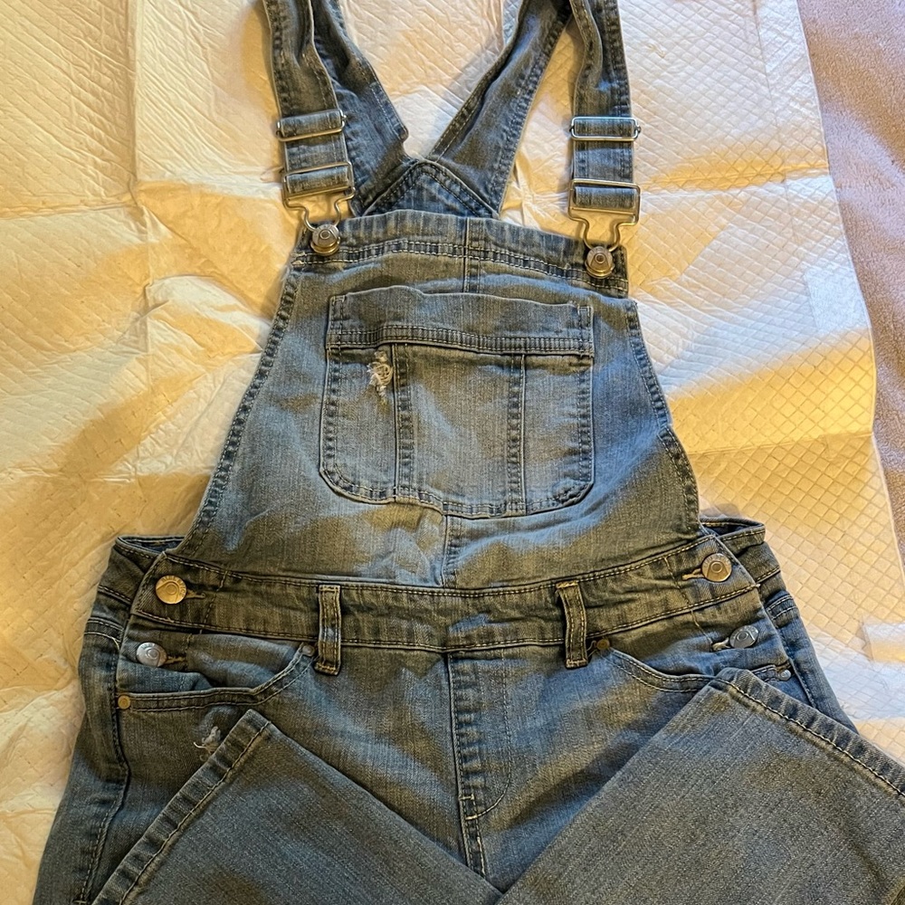 Denim Overalls